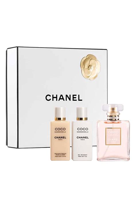 coco mademoiselle perfume set|coco mademoiselle gift set dillard's.